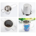 Large Tea Infuser Loose Tea & Spice Infuser Extra Fine Mesh 304 Stainless Steel Tea Strainers Steeper for Hanging on Teapots Mugs Cups Cooking Loose Black Tea Coffee.
