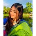 Exclusive Design Banana Leaf Colour Arong Cotton Saree for Women by Tangail Sari Collection (TAN) - Perfect for Casual, Party & Festive Occasions.