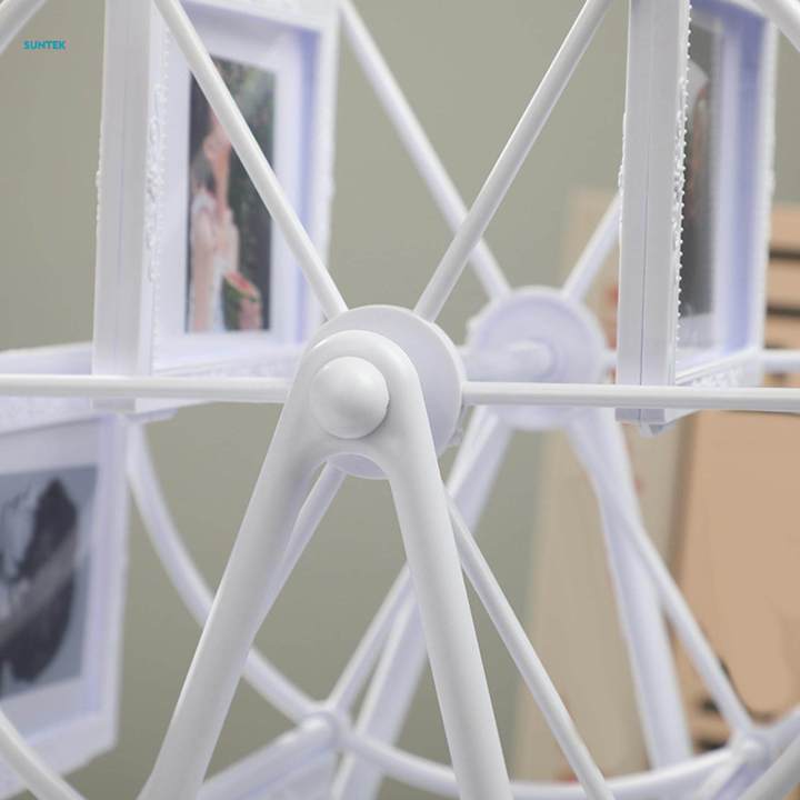 Rotating%20Wheel%20Picture%20Frame%20Novelty%20Table%20Decoration%20Photo%20Frame%20Rotating%20for%20Bedroom%20Book%20-%20Image%204