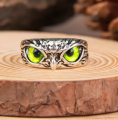 Owl Face Man's Fashion Finger Ring-  Ring For Men. 