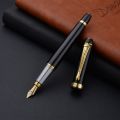 BAOER Fountain Pen Luxury Black Ink Pen Dolma Kalem Caneta Tinteiro Pena Plumas Estilográficas Encre De Chine Pour Calligraphie.