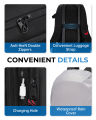 BAGSMART Expandable Camera Backpack for Photographers Waterproof Travel DSLR Camera Bag with 15.6 Laptop Compartment. 