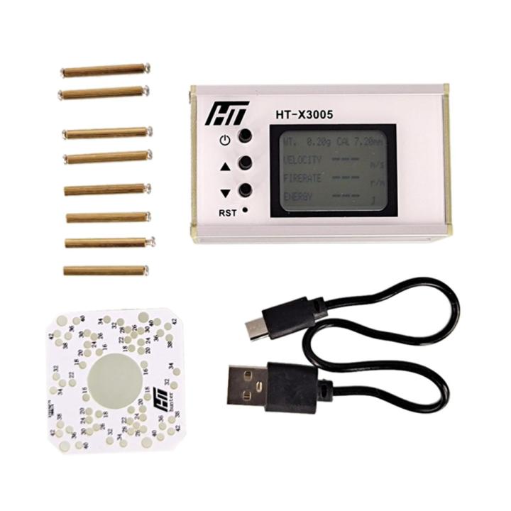 HT-X3005 Speed Meter Ball Velocity Energy Measurement Chronograph Speed ...