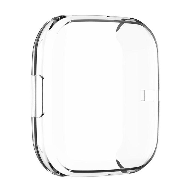 For Fitbit Versa 2 Case Soft TPU Transparent Full Screen Shell Protective Cover Housing For Fitbit Versa 2 Watch Accessories