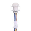 【Cathery Baby Store】White AC100-265V 40W(Max.) Mini PIR Motion Sensor Adopted Sensitive Control Human Technology for LED Lighting Lamp Living Room Bedroom Corridor Aisle Portable.