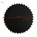 Trampoline Mat Jumping Mat Accessories Thick Round Reusable Easy to Install Shock For 6FT 36 Buckle.