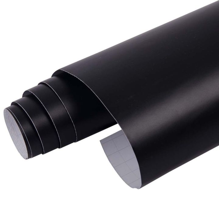 12X60%20inch%20glossyBlack%20Vinyl%20Film%20Wrap%20Car%20Diy%20Sticker%20-%20Image%202
