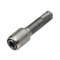 1Pcs Electric Hammer Conversion Connecting Rod Sleeve SDS Round Shank To Hexagon Converter Impact Drill Head Adapter Tool Texture. 