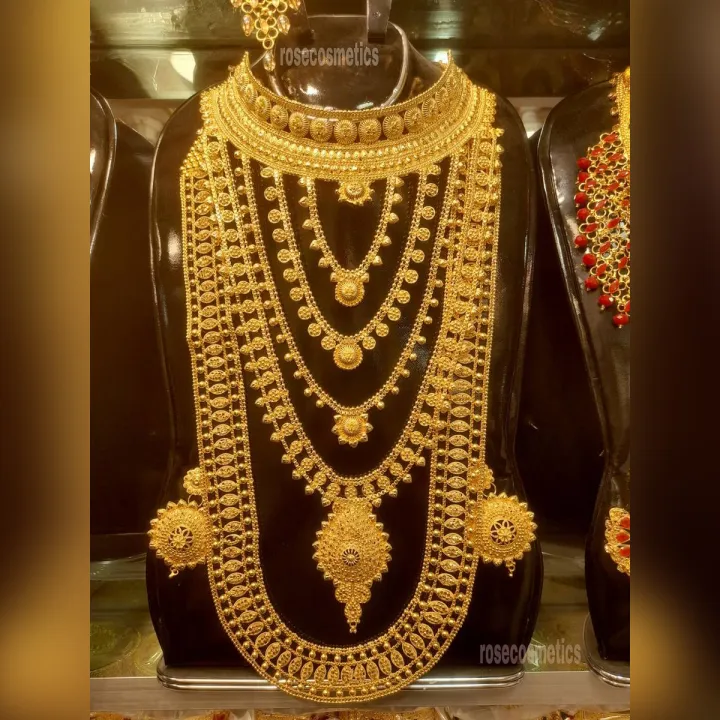sita har Gold Plated Jewellery Necklace Set For neckless Women