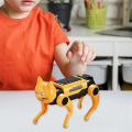 Robot Solar Electric Mechanical Smart Dog Children'S Educational Assembly Toy Smart Robot Toy Gift.