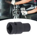 Square Tap Socket, Square Socket 1/2 Inch Black Phosphate Coated for Pneumatic Wrench. 