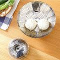 Newfangled - Opulence at Its Best - Stainless Steel Folding Collapsible Vegetable Steamer Basket - Kitchen & Dining - Must Have.