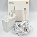 Xiaomi 67W Fast Charger and 6A USB Type C Charging Cable Set Wall Charger Single USB-A Port Power Adapter Charging for Xiaomi. 
