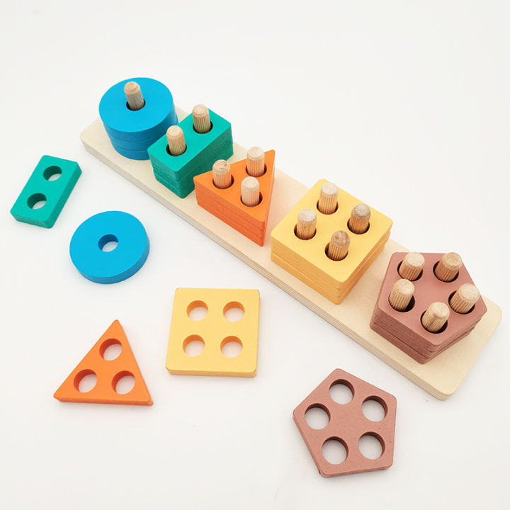 Wooden%20geometric%20building%20blocks%20for%20early%20childhood%20education.%20Shape%20matching,%20color%20recognition%20classification,%20and%20assembly%20five%20sets%20of%20pillar%20toys%20-%20Image%206