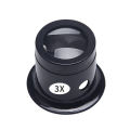 [Timmo House]1 Pcs 3X 5X 10X 15X 20X Portable Monocular Magnifying Glass Jeweler Watch Magnifier Tool Loupe Lens for Eye MagnifierJeweler Watch Repair. 