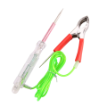Automotive LED Circuit Tester 6-24V Test Light with Dual Probes 47 Inch Antifreeze Wire Alligator Clip for Testing. 