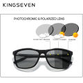 KINGSEVEN Brand Aluminum Frame Sunglasses Men Polarized Photochromic Sun glasses Women's Glasses Accessories.