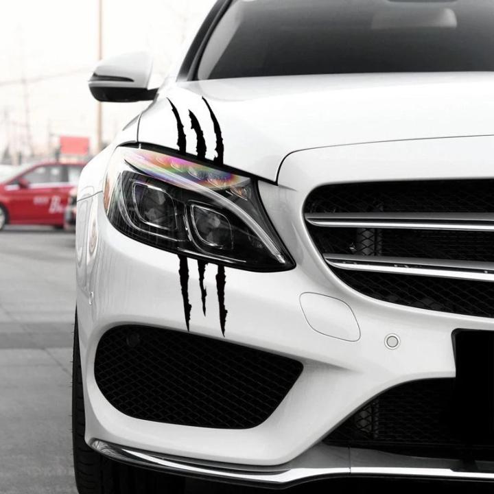 Universal%20Auto%20Headlight%20Claw%20Stripe%20car%20Sticker%20-%20Image%203