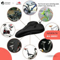 Bike Bicycle Saddle Silicone Gel Seat Cover Cushion Soft Cycling Bike Pad. 