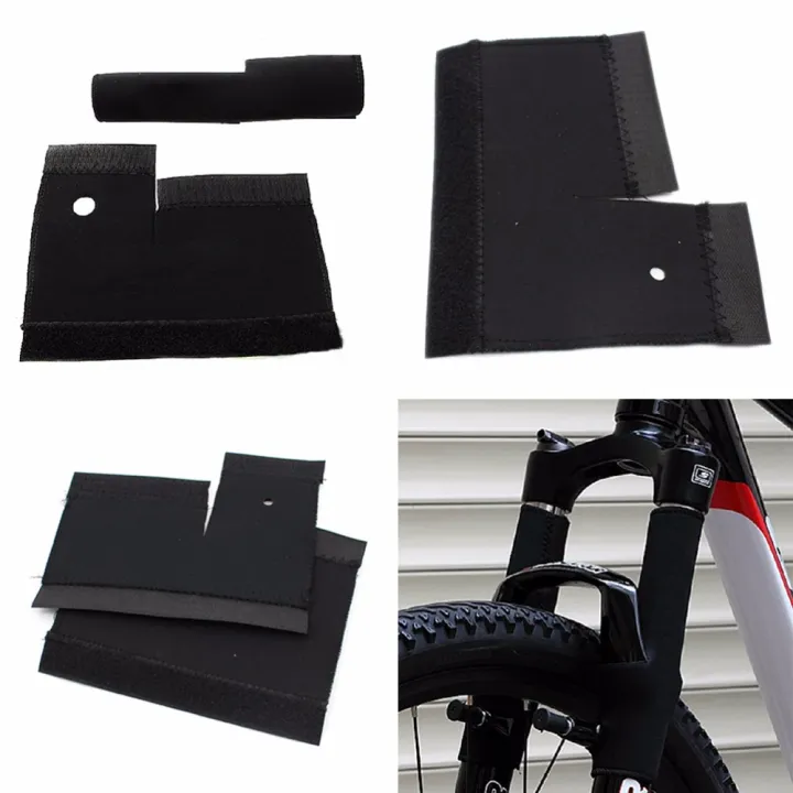 Mountain%20Bike%20Bicycle%20Front%20Fork%20protector%20Cover%20Pad%20Accessories%20Chain%20Guard%20Frame%20Neoprene%20Black%20-%20Image%207
