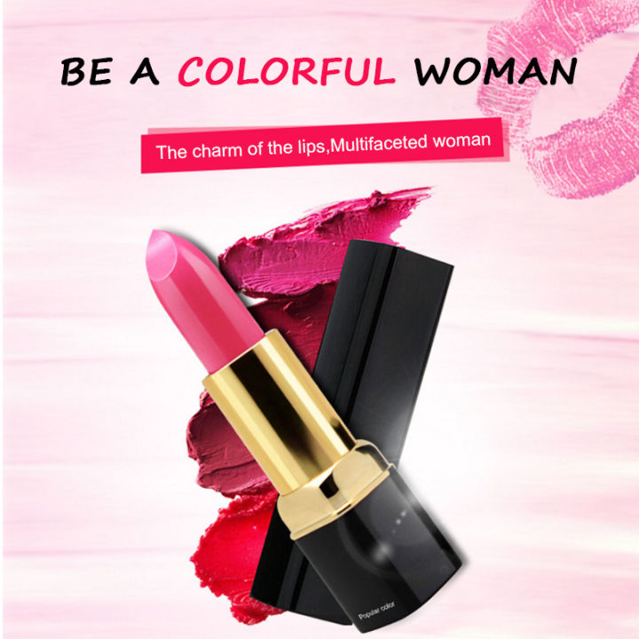 BIOAQUA%20Waterproof%20lipstick%20Long%20Lasting%20Nude%20makeup%20lipstick-%203.8g%20-%20Image%203