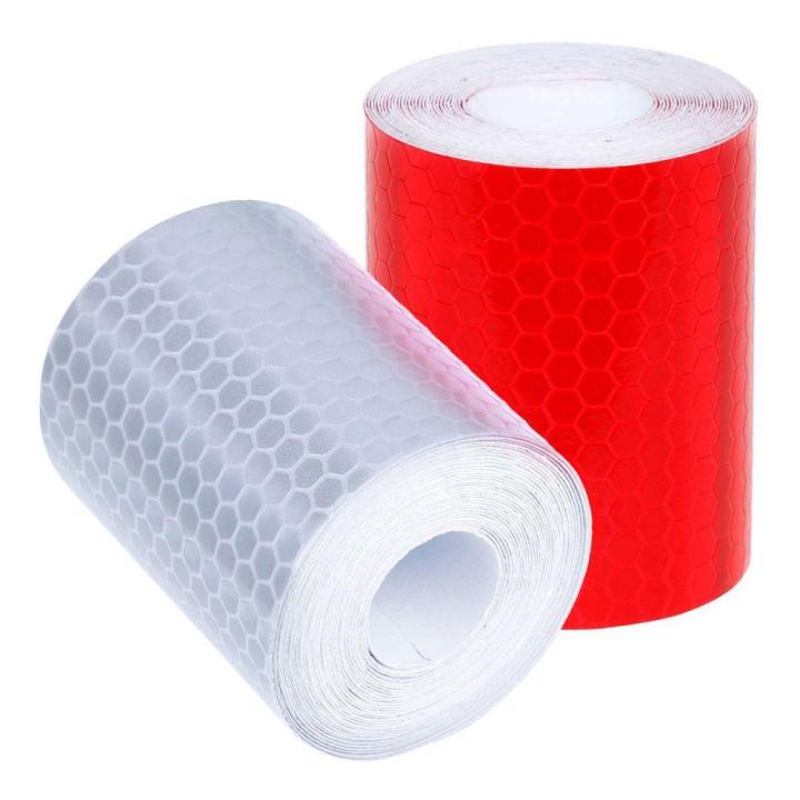 2%20pcs%2050mm%20%C3%97%203%20meter%20Adhesive%20Tape%20Warning%20Tape%20Reflector%20Tape%20Security%20Marking%20Tape%20White%20and%20Red%20-%20Image%202