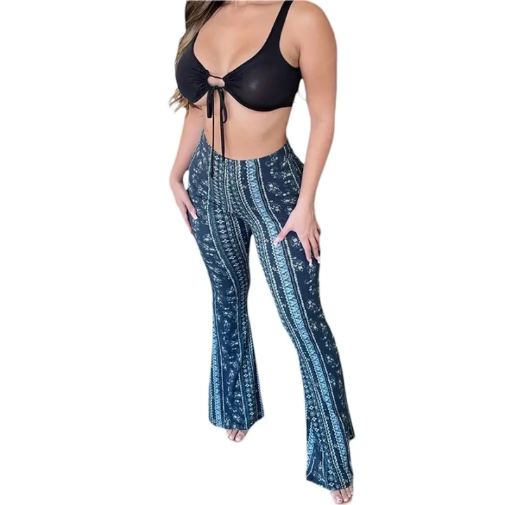 Women%20Flared%20Bell%20Bottoms%20Floral%20Boho%20High%20Waisted%20Fit%20Flare%20Leggings%20Stretchy%20Bootcut%20Yoga%20Pants%20Hippie%20Pants%20-%20Image%206