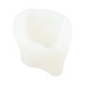 Steamed Cake Making Tool Silicone Bread Candle Mold Simulation Croissant Shape Mousse Cake Mold Creative French Bread Molds Soap Aromatherapy Candle Making Shell.