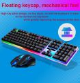 New Universal Wired Usb Gaming Keyboard Mouse Combo - Elevate Your Gaming Experience With Cutting-Edge Gear.