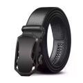 Official black artificial lether soft auto gear belt for men - Belt For Men - Belt For Men - Belt For Men. 