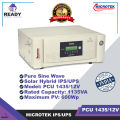 MICROTEK SOLAR HYBRID IPS UPS MACHINE PCU1435/12V 1135VA. 