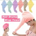 Dry Hair Cap Microfiber Quick Towel Magic Hair Towel Wrapped Towel - Towel. 