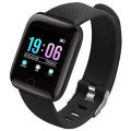D116 Plus Smart watch Bracelets Fitness Tracker-black. 