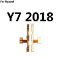 New Power On Off Volume Button Flex Cable For Huawei Y9 Y7 Y6 Pro Y5 Prime 2019 2018 2017 Repair Parts.