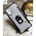 For Vivo Y15S / Vivo Y01 / Vivo Y15A Honeycomb Matte Clear Armor Magnetic Ring Bracket Phone Case For Vivo Y15S Back Cover - Camera - Phone Back Cover. 