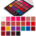 Cross-border beauty 25 color lipstick palette matte lip gloss waterproof moisturizing makeup set stock wholesale. 