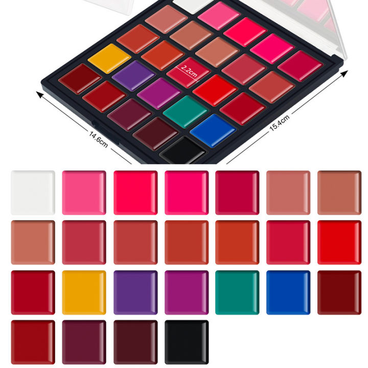 Cross-border%20beauty%2025%20color%20lipstick%20palette%20matte%20lip%20gloss%20waterproof%20moisturizing%20makeup%20set%20stock%20wholesale%20-%20Image%205