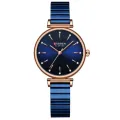 Curren 9081 Stainless Steel Analog Watch For Women - Blue. 