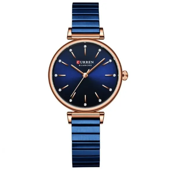 Curren%209081%20Stainless%20Steel%20Analog%20Watch%20For%20Women%20-%20Blue%20-%20Image%202