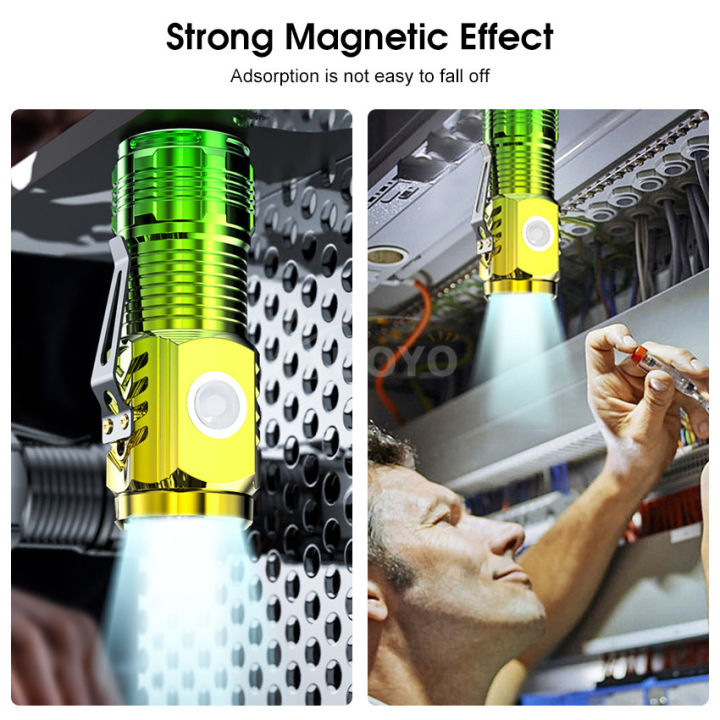 Auoyo%20Flashlight%20MINI%20Flashlight%20USB%20Charging%20Flashlight%20Super%20Bright%20Flashlight%20Waterproof%20Pen%20Clip%20Flashlight%20Three%20Eye%20Design%20Portable%20Torch%20for%20Camping%20Outdoor%20Super%20Bright%20Five%20Lighting%20Modes%20-%20Image%206