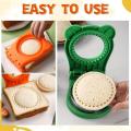 Sandwich Cutter For Kids Lunchbox Sandwich Tool DIY Decruster Sandwich Tool Sandwich Cutter And Sealer Pocket Sandwich Maker.