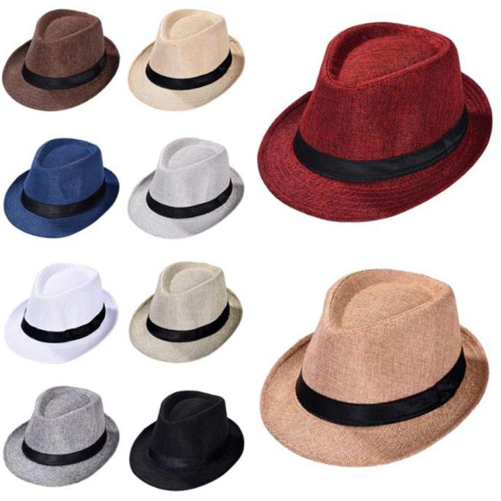 Spring Hat Man New Spring Summer Retro Men's Hats Fedoras | Daraz.com.bd