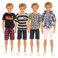 【Serendipity party】Newest Handmade fashion 5 Clothes /set dolll accessories random pick ken clothes for ken doll best DIY birthday gift for boy. 
