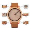 BOBO BIRD Wood Watch for Men and Women Unisex Lightweight Handcrafted Quartz Customized Bamboo Watches 2023. 