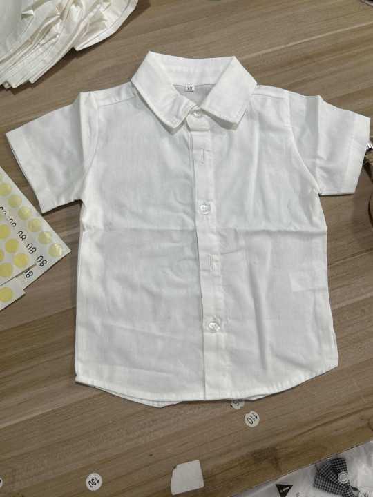Boy's%20shirt%20thin%20cotton%20children's%20Korean%20version%20of%20the%20new%20spring%20and%20summer%20trendy%20with%20tie%20baby%20white%20foreign%20style%20college%20style%20boys'%20lining%20-%20Image%206