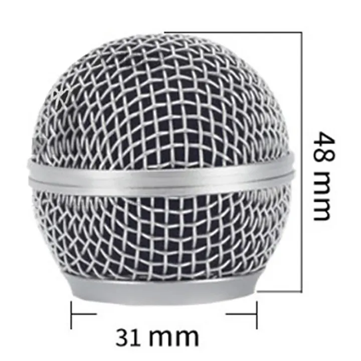 New%20Ball%20For%20Head%20Mesh%20Microphone%20Grille%20For%20Shure%20BETA58a%20SM58%20PG58%20PG48%20Q7%20Replacement%20Accessories%20-%20Image%205