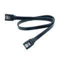 1PCS 50CM Right Angle Elobw 90 Degree Straight SATA Esata 3.0 III High Speed 6.0 Gbps Data Cable Locking Latch. 