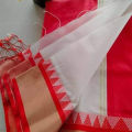 Design Tangail half silk Saree for Women.