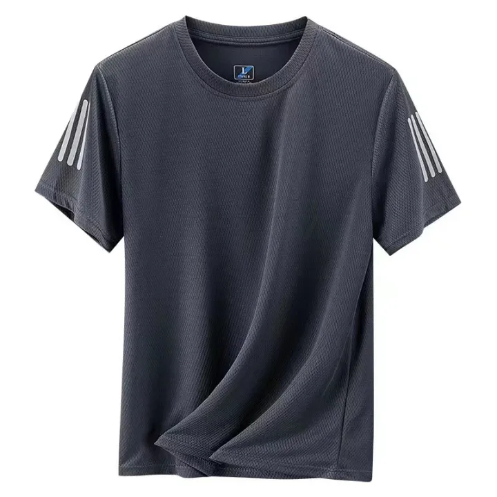 Thin%20Ice%20Silk%20MenTT-shirt%20Summer%20Sports%20and%20Leisure%20round%20Neck%20Large%20Size%20Quick%20Drying%20Clothes%20Loose%20Night%20Reflective%20-%20Image%207