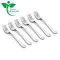 Stainless Steel 6pcs fork spoon for any occasion food and desserts (15cm/6 inch)..
